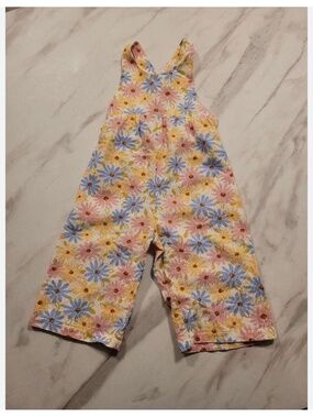 NWT Zara girls floral jumpsuit